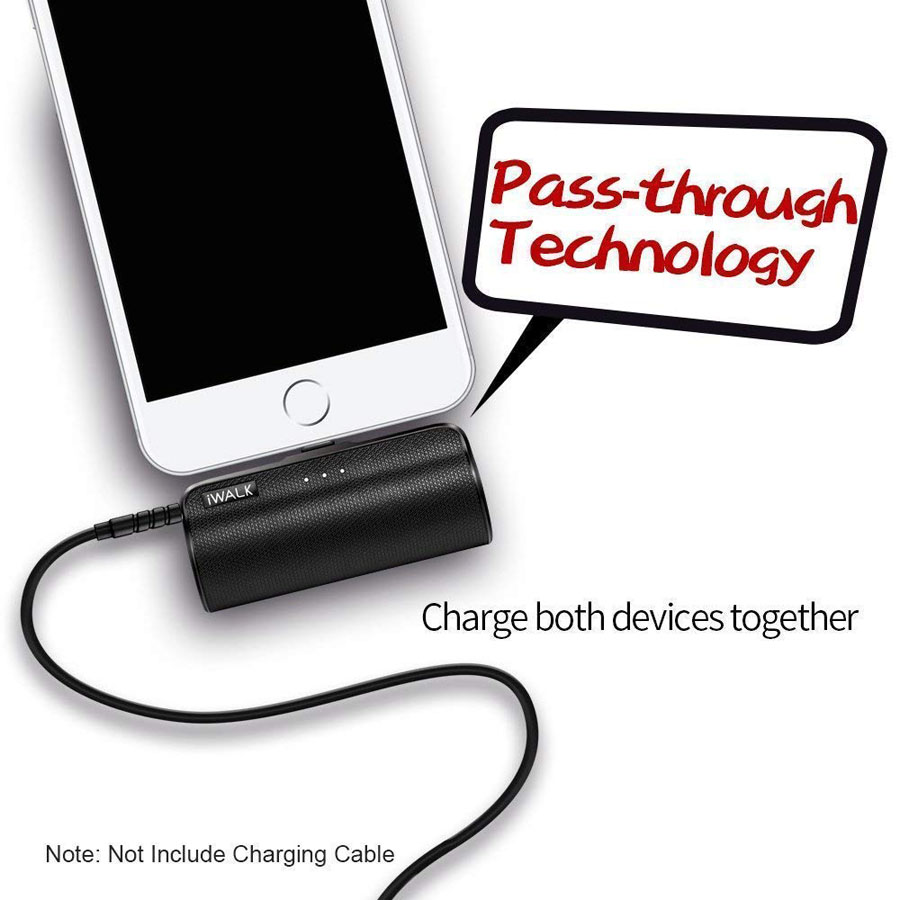 Bán sỉ Pin sạc dự phòng iWALK 3300mAh DBL3300L cổng Lightning